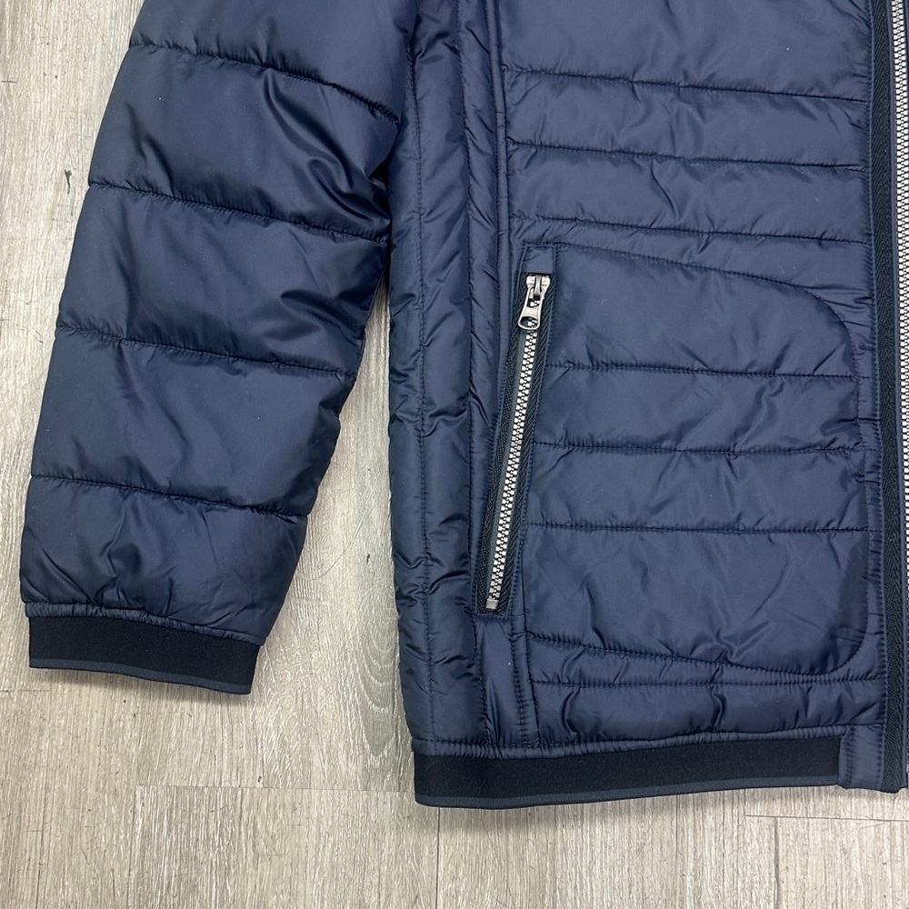 Bugatchi Men's Dark Blue Puffer Jacket - Picture 10 of 11